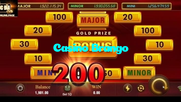 available types of Casino Brango bet including pre-match live express and system bets